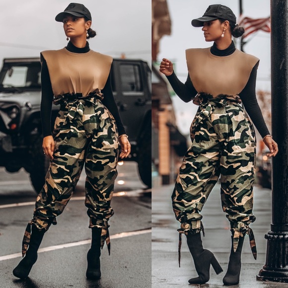 Pants - Cargo Camo Pants